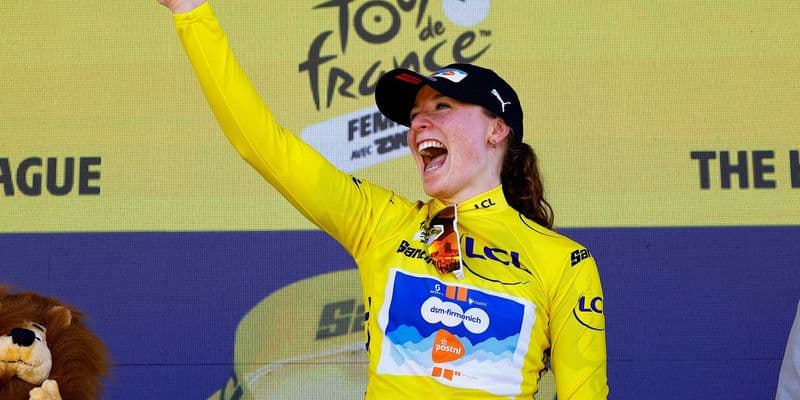 Charlotte Kool gana su segunda etapa en el Tour de France Femmes