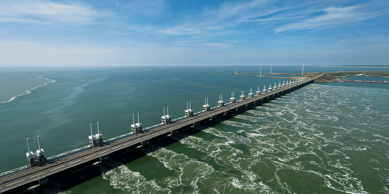 Cómo Países Bajos controla el mar: diques, barreras y tecnología 