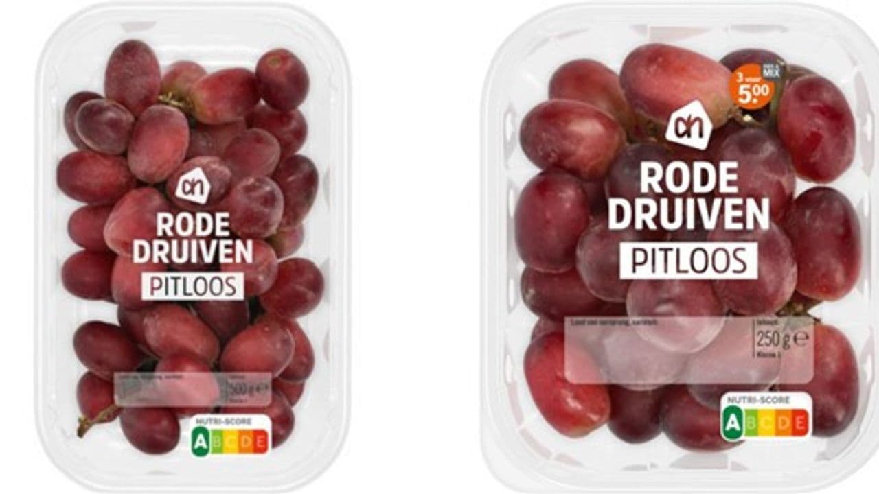 Albert Heijn retira uvas rojas sin pepitas por sustancia tóxica