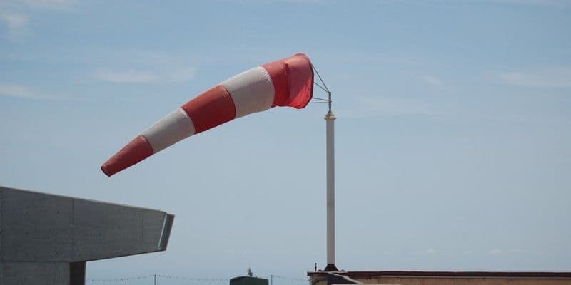 Ráfagas de viento de hasta 105 km/h el jueves