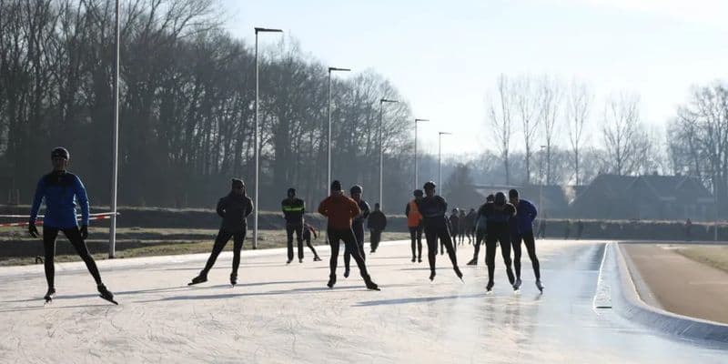 Winterswijk se prepara para el primer maratón sobre hielo natural del año
