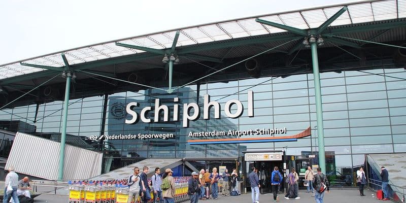 Aeropuerto de Schiphol en Ámsterdam