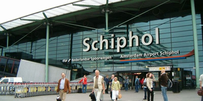 Aeropuerto de Schiphol en Ámsterdam