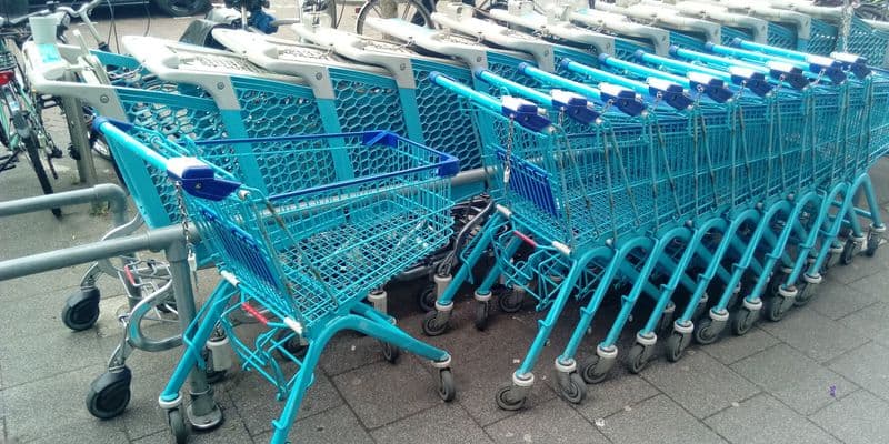 Albert Heijn carro de compra - Foto de Donald Trung Quoc Don en Wikimedia Commons