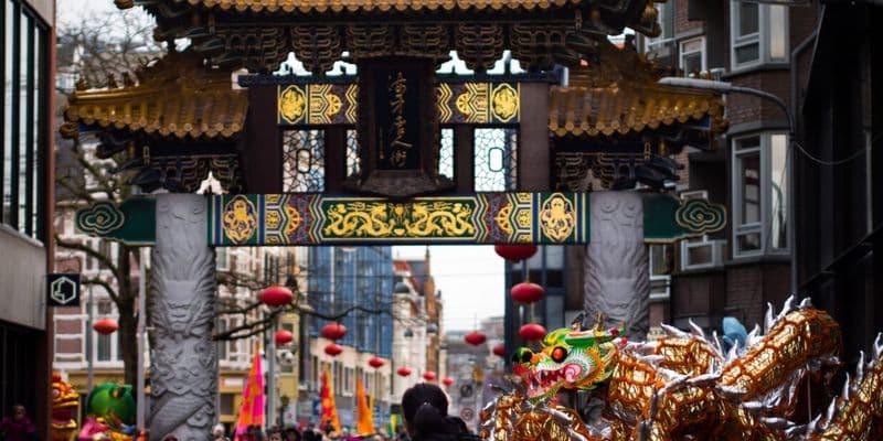 La Haya celebra el año nuevo chino con el año del dragón