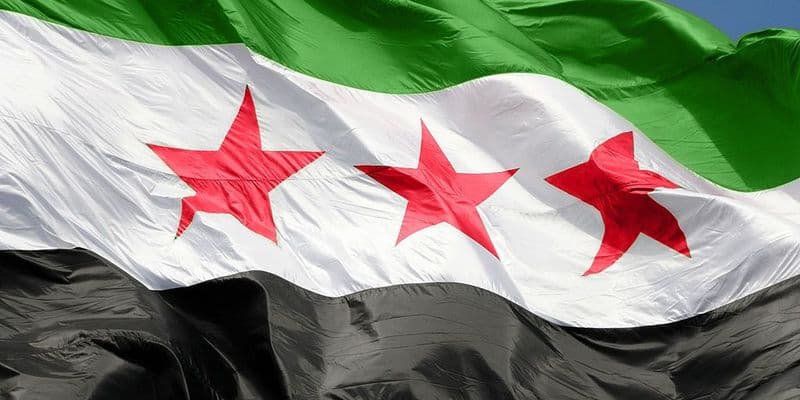 Bandera Siria