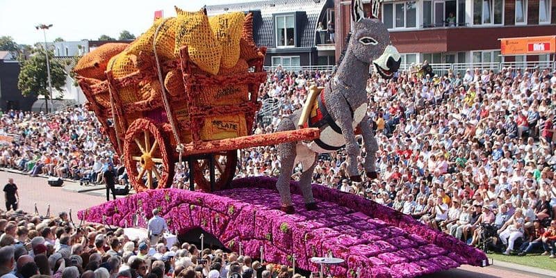 Carroza del ''Flower Parade''