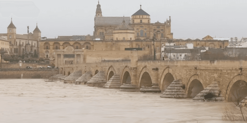 Córdoba tras la tormenta Marta