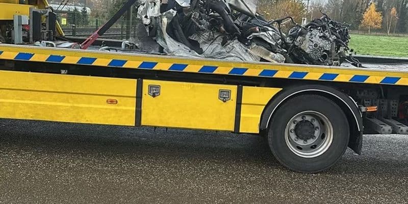 Dos muertos en Berghem tras choque de tren en persecución policial