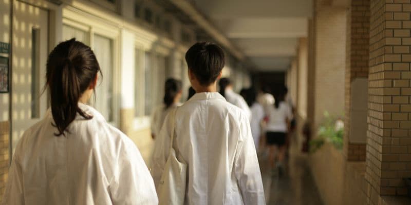 Empleados en un centro