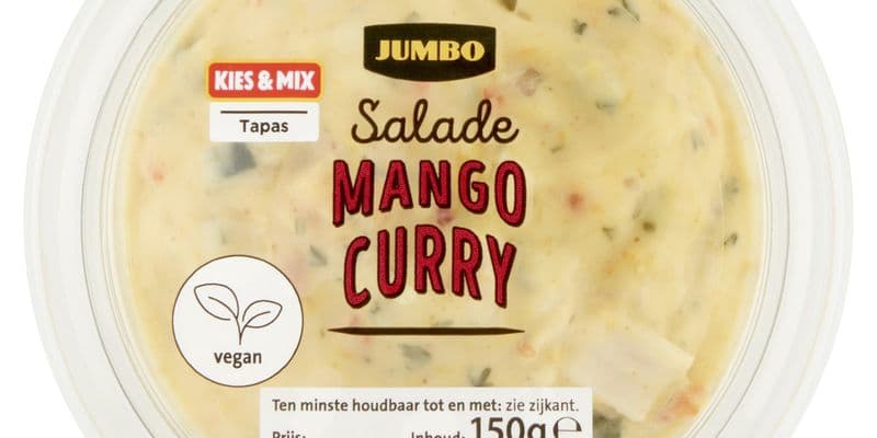 Jumbo retira su ensalada de mango y curry por riesgo de salmonela