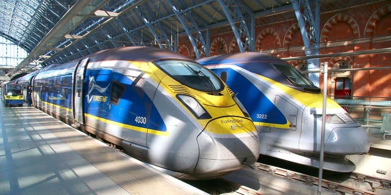Eurostar trenes