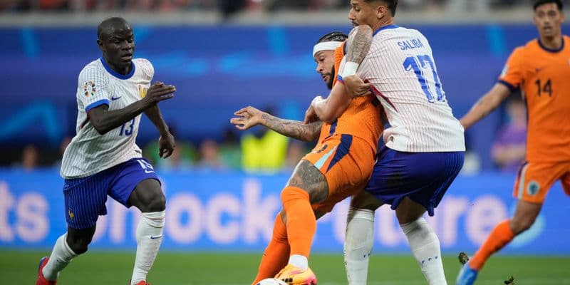 Empate 0-0 entre Holanda y Francia en la Eurocopa 2024