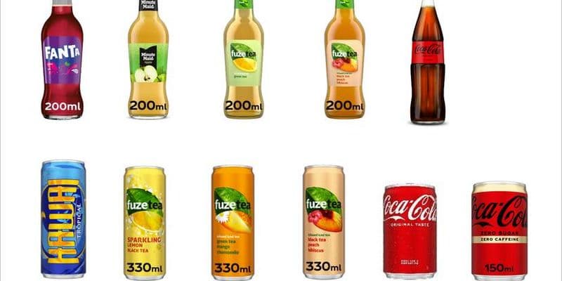 Latas de refrescos de coca cola y socios - Foto © Coca-Cola Europacific Partners Netherlands