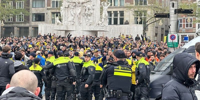 Detenciones tras enfrentamientos antes del partido Ajax-Maccabi Tel Aviv