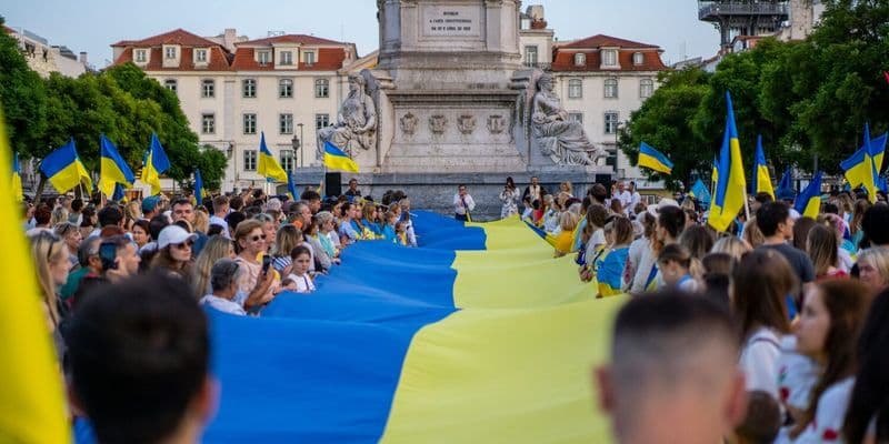Manifestación por Ucrania