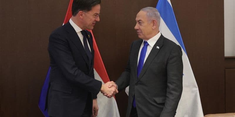 Rutte y Netanyahu discuten el futuro de Gaza y Cisjordania