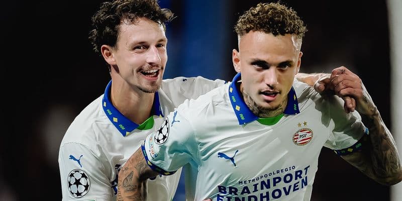 PSV empata 1-1 contra PSG en la Champions League