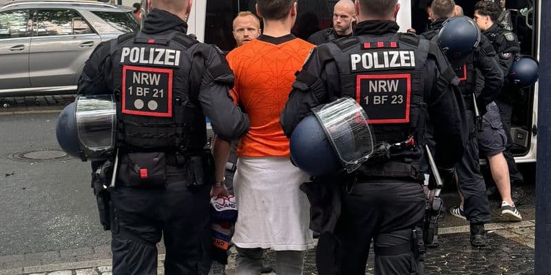 Detenidas 26 personas en Dortmund durante la semifinal Holanda-Inglaterra