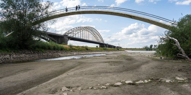 El puerto de Deventer cerrará por el bajo nivel del río IJssel