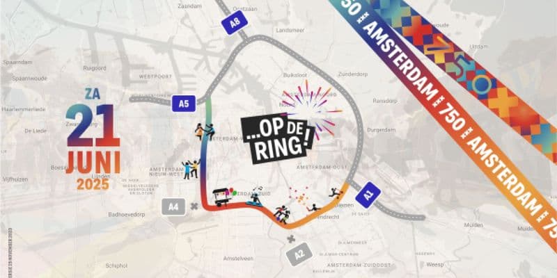 Ring A10 de Ámsterdam donde se celebrarán las bodas en 2025