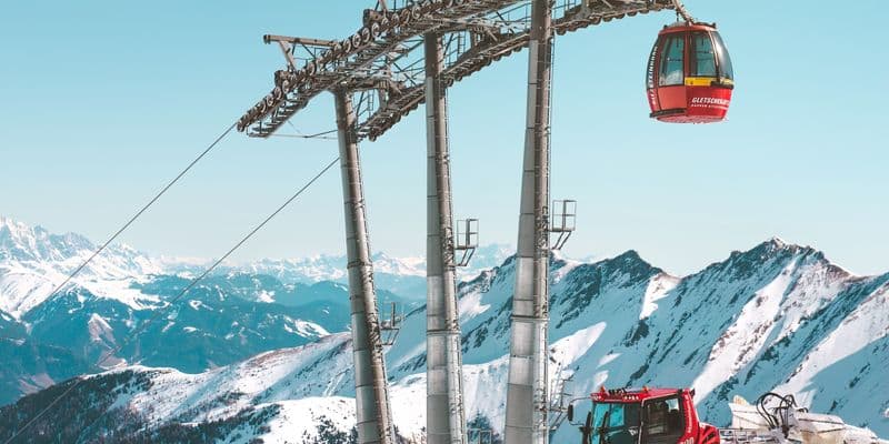 Teleférico en Austria - Foto de Daniel Frank en Unsplash