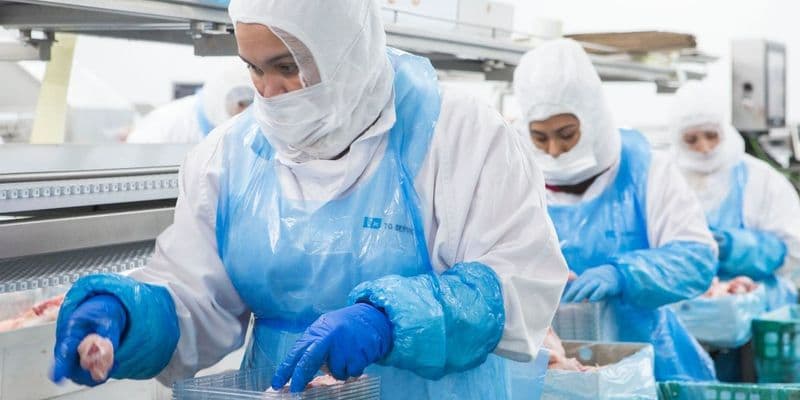 Trabajadores de industria cárnica