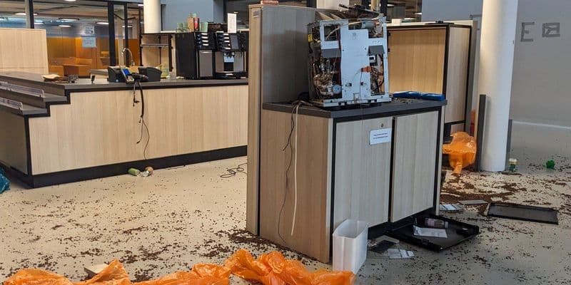 Detenido solicitante de asilo palestino por destrucción en universidad de Ámsterdam