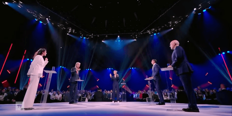 Candidatos políticos en el debate de EenVandaag (27.10.25)