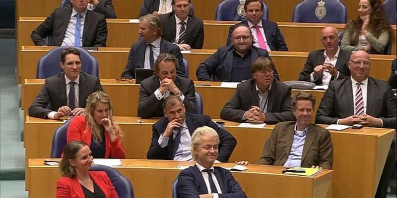 Fleur Agema y Geert Wilders PVV